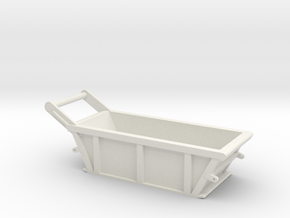1/64th 5 cubic yard Bedding box in White Natural Versatile Plastic
