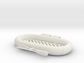Best Cost 1/24 USN Life Raft Oval SET in White Natural Versatile Plastic