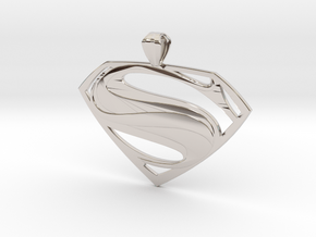 Man Of Steel - Pendant in Platinum