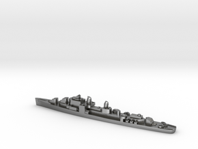 USS Beatty destroyer 1:1800 post WW2 in Natural Silver