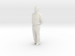 Printle F Caporal Peter Newkirk - 1/24 - wob in White Natural Versatile Plastic