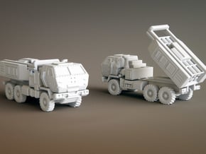 M142 HIMARS Scale: 1:72 in White Natural Versatile Plastic