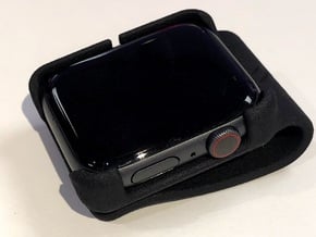 Apple Watch - 44mm clip on  in Black Natural Versatile Plastic