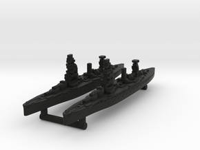 Fuso Class Battleship (1925) [x2] in Black Premium Versatile Plastic