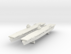 Aircraft Carrier Ranger [x2] in White Natural Versatile Plastic