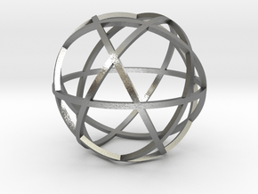 Stripsphere6 in Natural Silver