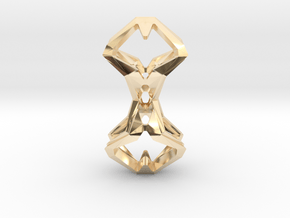 Timeless Heart, Pendant in 14K Yellow Gold