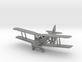 De Havilland DH82 Tiger Moth (alt. Tail) 1/144+HO in Gray PA12: 1:144