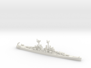 US Baltimore-Class Cruiser w/ Regulus Missile (V2) in White Natural Versatile Plastic: 1:1200
