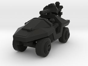 Infantry Support Vehicle Anti-Air in Black Premium Versatile Plastic