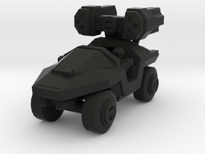 Infantry Support Vehicle Rockethog (Updated) in Black Premium Versatile Plastic