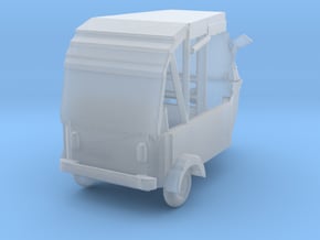 TT Scale Modern Rickshaw in Tan Fine Detail Plastic