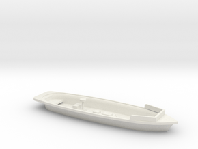 1/144 Scale IJN Shohatsu Landing Craft Waterline in White Natural Versatile Plastic