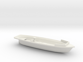 1/144 Scale IJN Shohatsu Landing Craft in White Natural Versatile Plastic