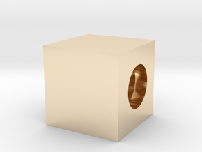 Boxing Rings Cubed in 14K Yellow Gold