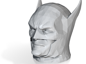 Batman Year One head in Tan Fine Detail Plastic