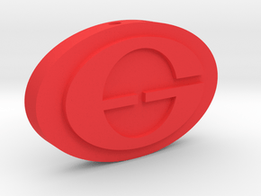 The Incredibles - Elastigirl Logo Charm in Red Processed Versatile Plastic