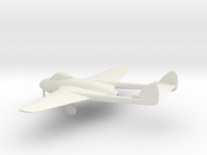 de Havilland DH.100 Vampire F.B.9 in White Natural Versatile Plastic: 1:64 - S