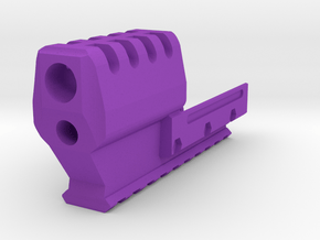 J.W. Frame Mounted Compensator (10 Slots) for USP in Purple Processed Versatile Plastic