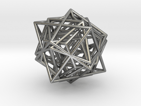 Metatron´s Cube in Natural Silver