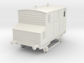 o-55-mgwr-horsebox in White Natural Versatile Plastic