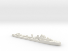 HMS Hesperus destroyer 1:1800 WW2 in White Natural Versatile Plastic