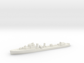 HMS Hesperus destroyer 1:3000 WW2 in White Natural Versatile Plastic