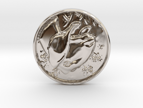 Nubian Doe Coin in Platinum