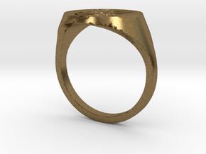 Porsche Ring in Natural Bronze