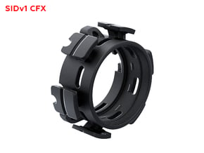 SID NPXL connector Holder CFX Part 1 in Black Natural Versatile Plastic