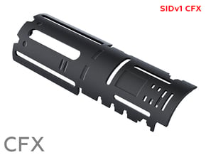 SID Cover plate CFX in Black Natural Versatile Plastic