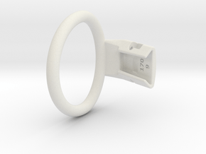 Q4e single ring M 54.1mm in White Premium Versatile Plastic