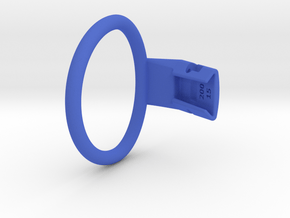 Q4e single ring XL 63.7mm in Blue Processed Versatile Plastic