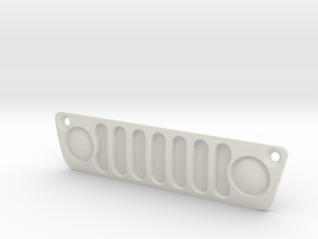Axial Capra Jeep Grille in White Natural Versatile Plastic