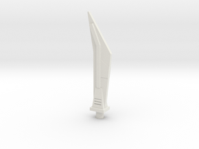 Weirdwolf Thermal Sword in White Natural Versatile Plastic