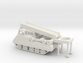 1/72 Scale M474 Pershing Launcher in White Natural Versatile Plastic