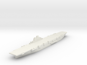 HMS Indomitable carrier 1948 1:2400 in White Natural Versatile Plastic