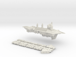 Nurgle_3_cruiser in White Natural Versatile Plastic