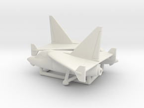 Ryan X-13 Vertijet in White Natural Versatile Plastic: 1:160 - N
