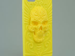 "Cara del Fin" iPhone 5 case in Yellow Processed Versatile Plastic