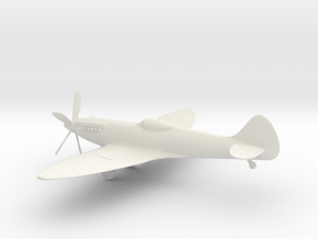 Supermarine Spitfire FR Mk.XIV in White Natural Versatile Plastic: 1:64 - S