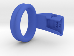 Q4e double ring XL 39.8mm in Blue Processed Versatile Plastic