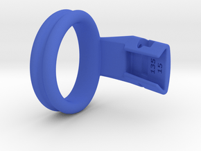 Q4e double ring XL 43.0mm in Blue Processed Versatile Plastic