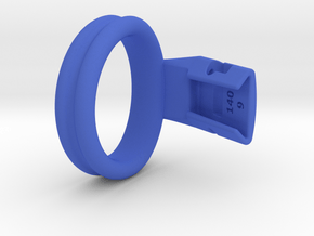 Q4e double ring M 44.6mm in Blue Processed Versatile Plastic