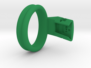Q4e double ring M 46.2mm in Green Processed Versatile Plastic