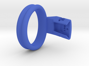 Q4e double ring M 47.7mm in Blue Processed Versatile Plastic