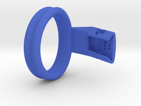Q4e double ring XL 49.3mm in Blue Processed Versatile Plastic
