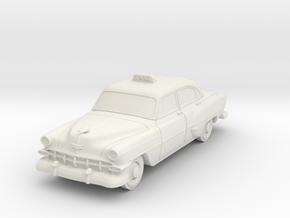 1954 Chevy Taxi in White Natural Versatile Plastic