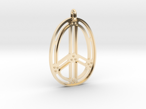 Peace Connection in 14K Yellow Gold