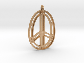 Peace Connection in Natural Bronze